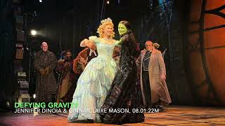 Defying Gravity - Jennifer DiNoia & Ginna Claire Mason | WICKED Broadway | 8th January 2022 (Mat)