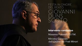 Fr. Massimo Fusarelli, Intervento conclusivo