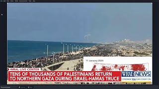 Palestinians return to Northern Gaza during Israel-Hamas Truce