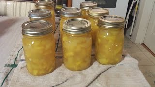 Canned Zucchini Pineapple (Mock Pineapple) - Canning What You Grow