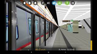 Hmmsim 2 | TCL A Train Arriving at Kowloon Station #shorts