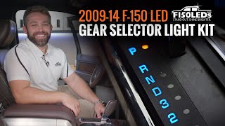 2009 - 14 F150 LED GEAR SELECTOR LIGHT KIT INSTALL F150LEDS.COM