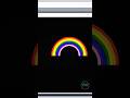 Rainbow using python turtle @PurpleCode404 #python  #pythonprogramming #turtle
