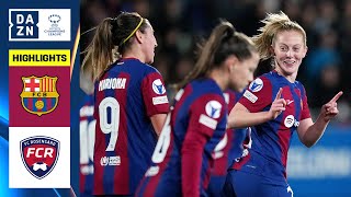 HIGHLIGHTS | Barcelona vs. Rosengård (UEFA Women's Champions League 2023-24 Matchday 4)