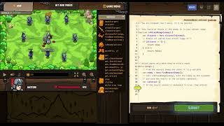 CodeCombat - Hit and Freeze - JavaScript
