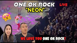 ONE OK ROCK, Live "Neon" Sep 2022 | Couple REACTION !