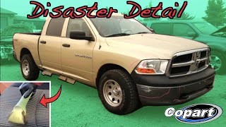 Fixing and Detailing Salvage RAM 1500 off Copart