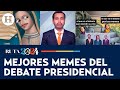 ¡Última ronda de memes del debate presidencial! Marihuana, errores y sonrisas los temas más sonados