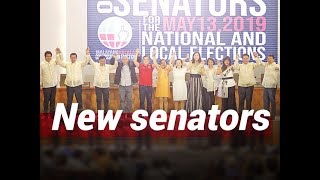 NTG: 12 nanalong senador, pinoproklama na