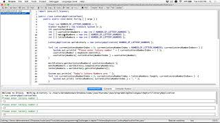 7.10. (Part 3) Lottery Application - Java