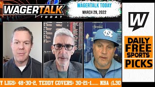 Free Sports Picks | WagerTalk Today | NCAA Final Four Preview | March 29