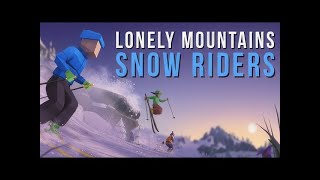 Lonely Mountains Snow Riders Skiing Zen Progression - from yard sale to a no fall run