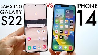 iPhone 14 Vs Samsung Galaxy S22! (Comparison) (Review)