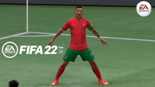 Spain v Portugal | Ft. Ronaldo, Pique | International Friendly | Fifa 22 | Gameplay