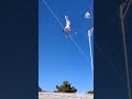 circus artist shows off flying trapeze skills people are awesome circus shorts extremesports