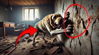 Dog Won’t Stop Scratching Wall, Owner Breaks It Open And SCREAMS!