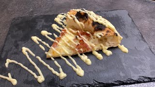 Crema al parmigiano per pizza