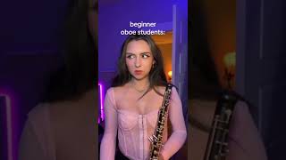 no one: beginner oboe players: