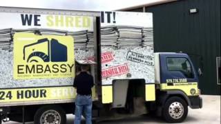 Embass RMS Shredding Process