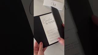 Would you believe you can DIY these wedding invitations?! #diywedding #weddinginvitations #wedding
