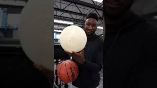 The new airless basketball is almost silent when you bounce it 😳 (via @Marques B
