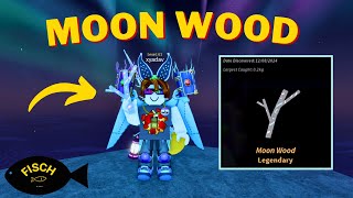 How To Get Moon Wood in Fisch | Moon Wood Fish Location | Roblox