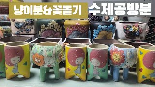 12월12일 토끼네화분 #수제공방분# 냥이분  5만이상 택비무료 .