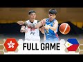 Hong Kong, China v Philippines | Full Basketball Game | FIBA Asia Cup 2025 Qualifiers