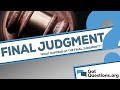 What happens at the final judgment?