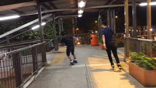 NGOAR SKATE 滾軸溜冰 夜踩長沙灣