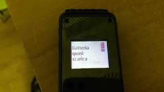 Nokia 7270 battery low mini display