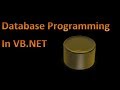 Databases and VB.NET tutorial 01 - Part 2: Introduction
