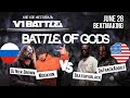 RUSSIA vs USA || V1 Beatmaking Battle 2024 || Beatsbyjblack & DaTrackAddict vs Moskvin & Nick Brown