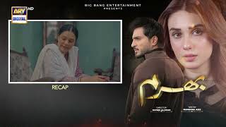 Bharam Episode 60 | RECAP | Hina Tariq | Rabya Kulsoom | Omer Shahzad | ARY Digital