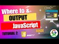 Where to include & output JavaScript  || Guri Web Developer || JavaScript Tutorial ||