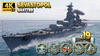 Cruiser Sevastopol: Glorious solo run - World of Warships