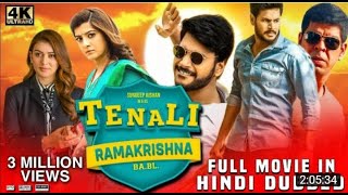 Tenali Ramakrishna BA BL (2021) Hindi Dubbed New Action Full Movie | Sudeep Kishan | Hansika