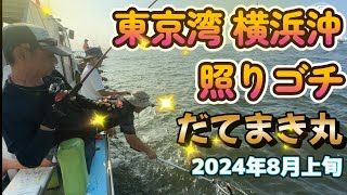 東京湾 横浜沖 夏マゴチ だてまき丸