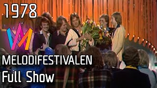 Melodifestivalen 1978 - Full Show