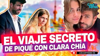 El VIAJE secreto de Gerard Piqué con Clara Chía Martí a un destino inédito que Shakira JAMÁS conoció