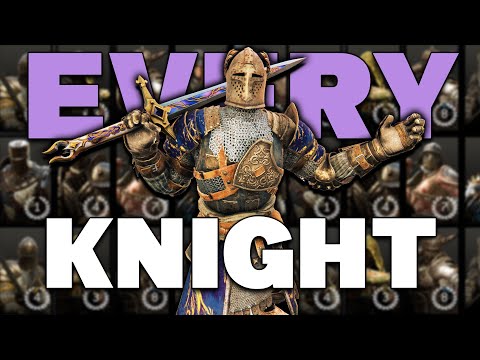 I Played a Game as EVERY Knight in For Honor