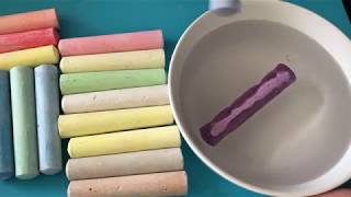 ASMR cut chalk🖍🖍🖍 ASMR режу мел😎