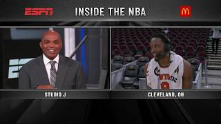 Charles Barkley asks OG Anunoby what is his real name and tries to pronounce it 🤣 | Inside the NBA