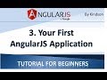 AngularJS Tutorial for Beginners 3   Your First AngularJS Application Interesting!