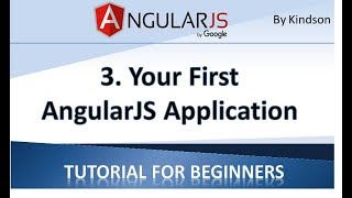 AngularJS Tutorial for Beginners 3 Your First AngularJS Application Interesting!