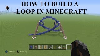 How to make Coaster Elements (Loop-da-Loop): Minecraft
