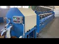 Wire drawing machine MBK-8/450 with integrated steel fiber machine IFM. Packing into paper bag.