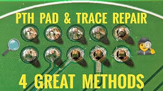 How To Repair Damaged / Missing PCB Pads || 4 Great Methods
