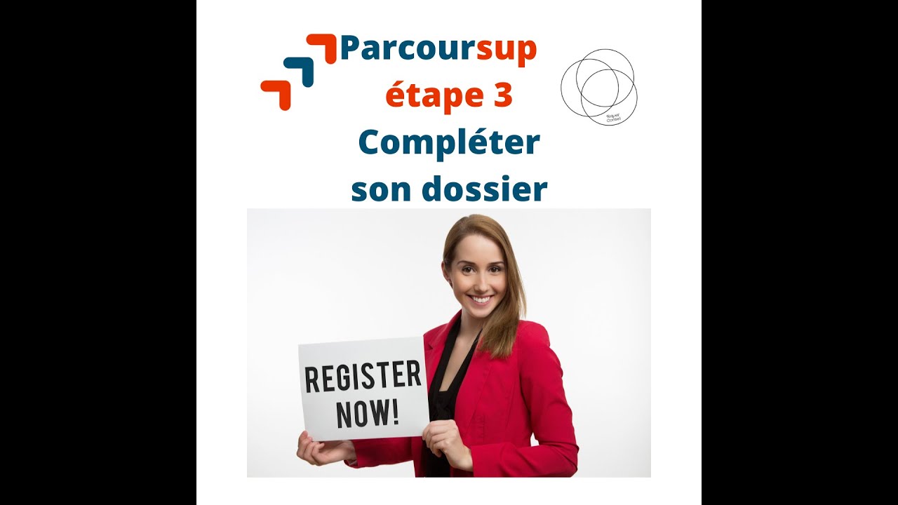 étape 3 Parcoursup Remplir Son Dossier - YouTube