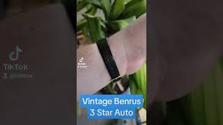 Vintage Benrus 3 Star Auto #watch #luxurywatches #vintage #classicwatch #retrowatch #gold #watches